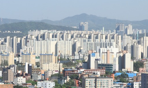 수원 시내 아파트 /경인경제 자료 사진 