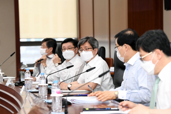 ▲사법행정자문회의 주재하는 김명수 대법원장./연합뉴스