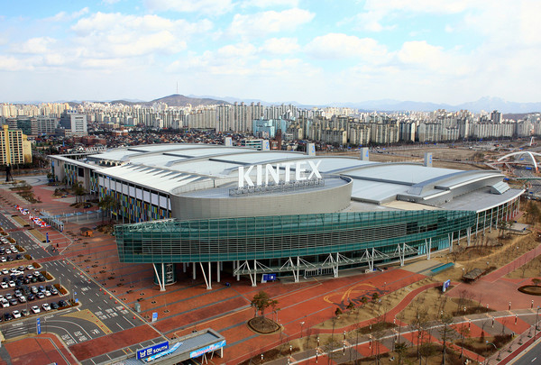 킨텍스 제1전시관 전경.