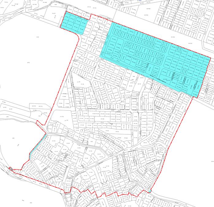 확대된 사업지구 지도(푸르게 표시된 부분이 편입된 지역) [이미지=경기도]
