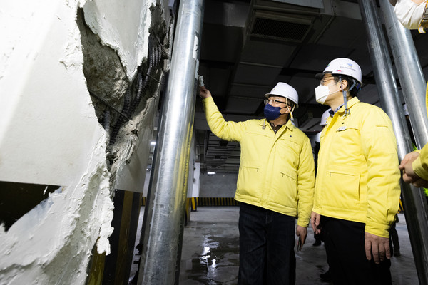 오병권 경기도지사 권한대행 2일 도민 안전 관련 행보로 2022년 새해 일정을 시작했다. [사진=경기도]