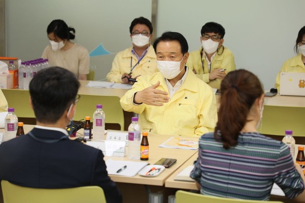 경기도교육청, 2학기 개학 대비 집중 방역 기간 운영[사진=경기도교육청]