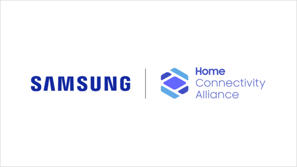 삼성전자와 HCA(Home Connectivity Alliance) 로고 [이미지=삼성전자]