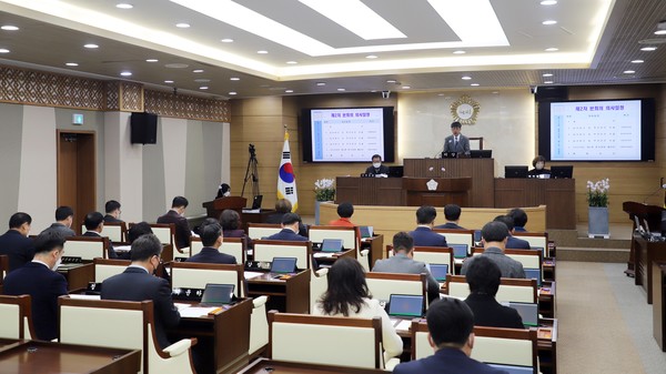 평택시의회, 제235회 제2차 정례회 제2차 본회의 개최[사진=평택시의회]