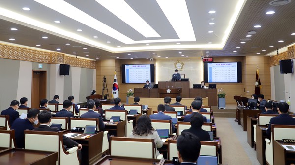 평택시의회, 제235회 제2차 정례회 폐회[사진=평택시의회]