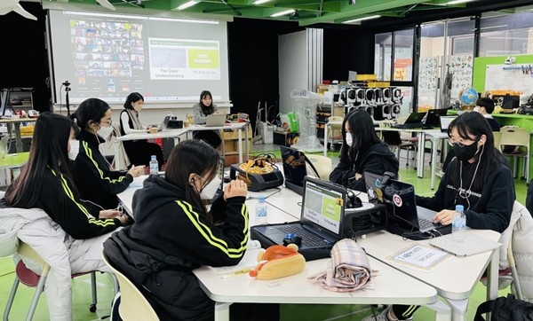 국제교류 협의회 현장사진[사진=경기도교육청]