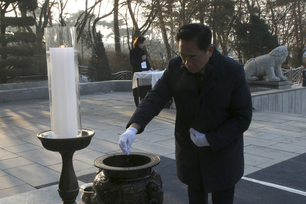 평택시, 신년 현충탑 참배 행사 거행[사진=평택시]