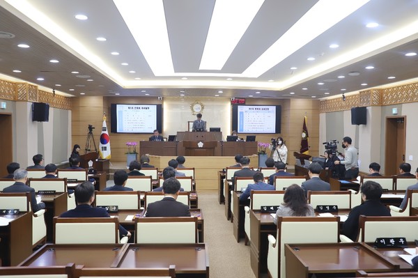 평택시의회, 제236회 임시회 개최[사진=평택시의회]
