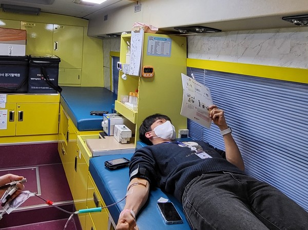 평택도시공사, 10일 '사랑의 헌혈행사' 실시[사진=평택도시공사]