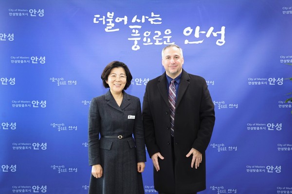안성시-미 육군 험프리스 수비대, 문화교류 약속[사진=안성시]