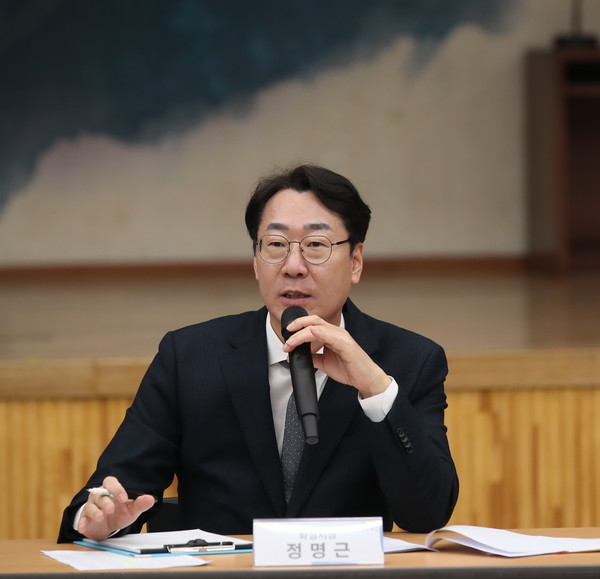 정명근 화성시장,현장으로 찾아가 기업인과‘온 마음talk’진행[사진=화성시]