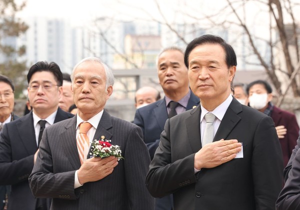 임태희 교육감“자주독립 불씨 됐던 3.1운동처럼 경기교육은 다가올 미래 준비해 나갈 것”[사진=경기도교육청]