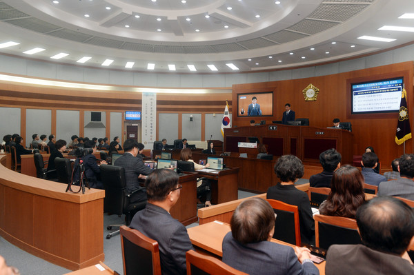 오산시의회, 제275회 임시회 폐회[사진=오산시의회]