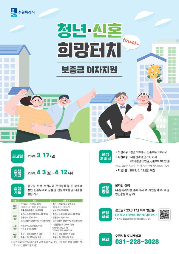 홍보물[사진=수원특례시]