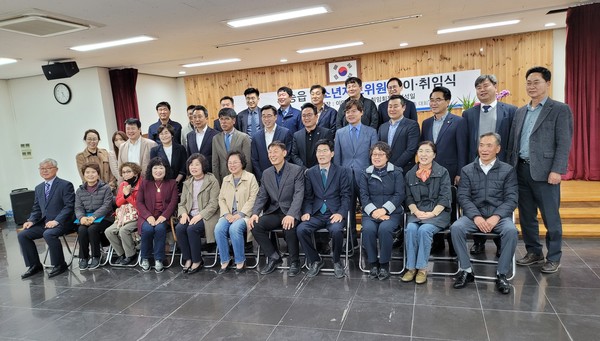 평택시 포승읍 청소년지도위원회 이·취임식 개최[사진=평택시]