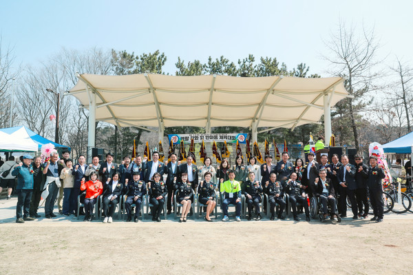 화성시의회, 제15회 화성민간기동순찰대 한마음 체육대회 참석[사진=화성시의회]