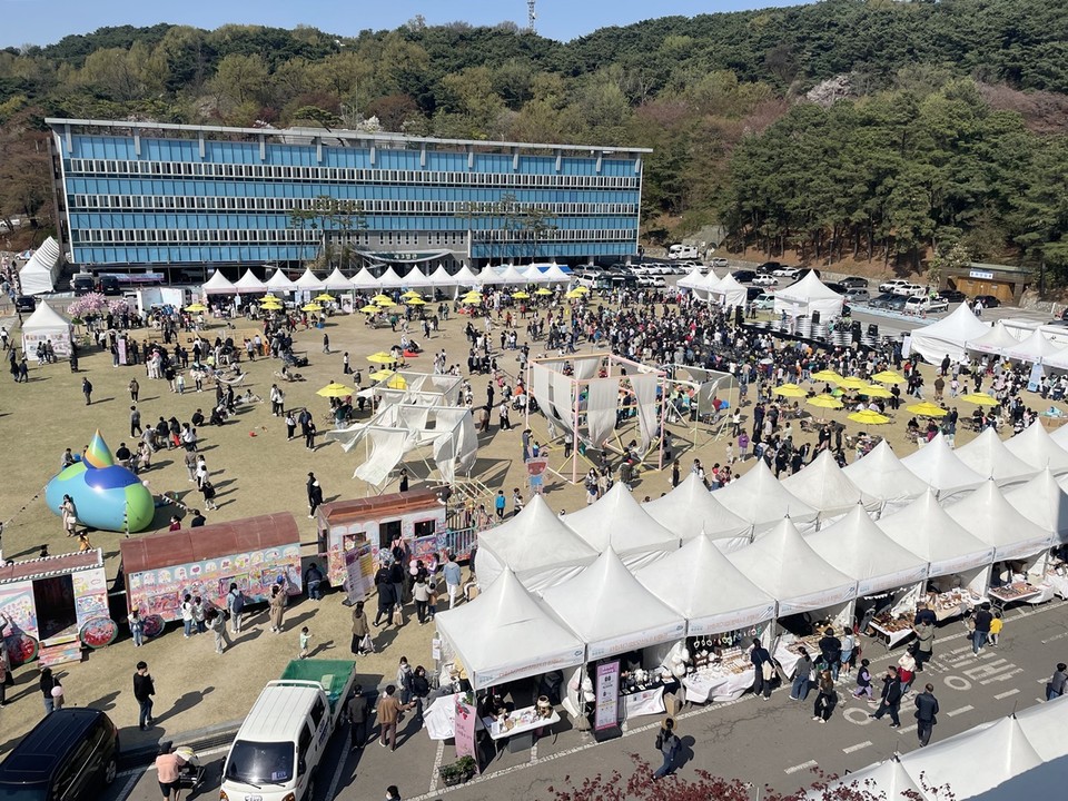경기도청 봄꽃축제 현장 [사진=경기도]
