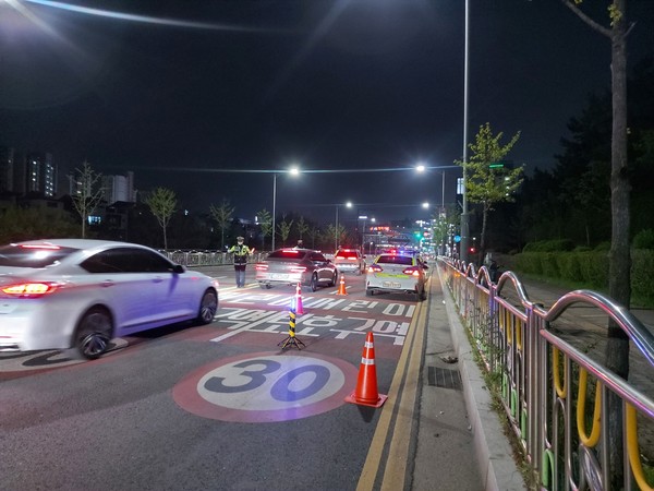 평택경찰서, 음주운전·스쿨존 법규위반 특별단속 기간 지정, 집중단속에 나서[사진=평택시]