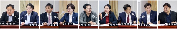 수원특례시의회, 수원시정연구원 원장 임용후보자 정책검증청문특별위원회 실시[사진=수원특례시의회]