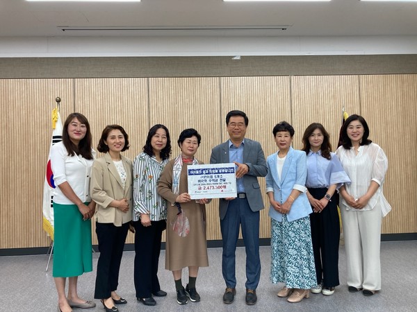 중앙동 어린이집 5개소, ‘알뜰 바자회’ 수익금 전액 기부[사진=평택시]