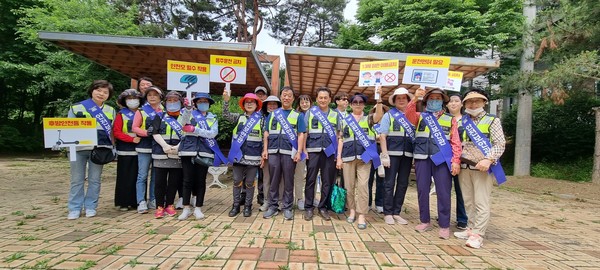 오산시, 개인형 이동장치(PM) 안전문화 캠페인 벌여[사진=오산시]