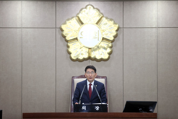 수원특례시의회, 제376회 제1차 정례회 개의... 추경안 등 59건 안건 심사[사진=수원특례시의회]