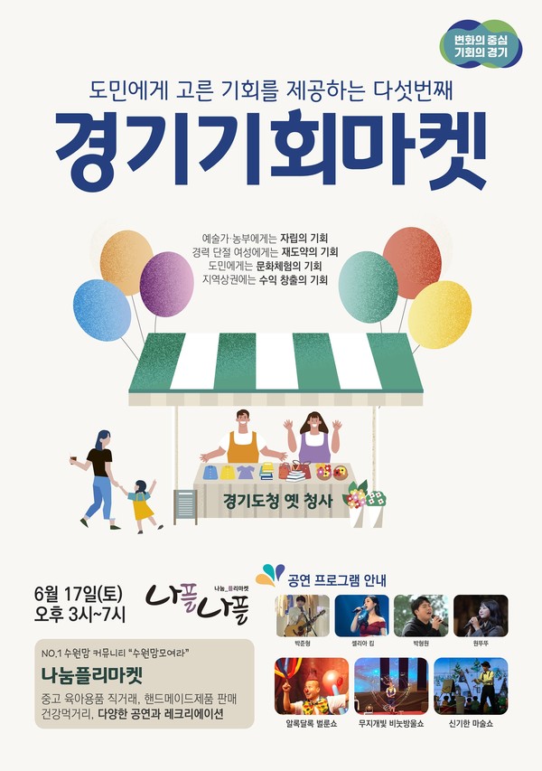 경기기회마켓 웹포스터 [이미지=경기도]