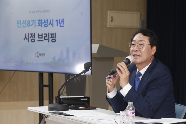 정명근 시장“특례시다운 특례시 만들겠다”[사진=화성시]