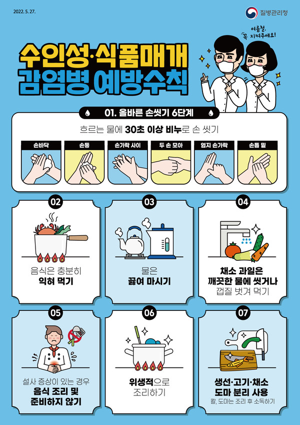 송탄보건소, ‘손 씻기, 음식 익혀 먹기’로 건강한 여름나기 함께해요![사진=평택시]