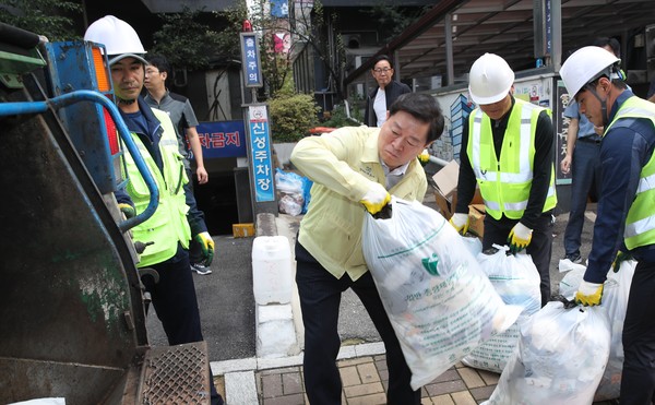 환경미화원과함께참여 시민소통관 제공