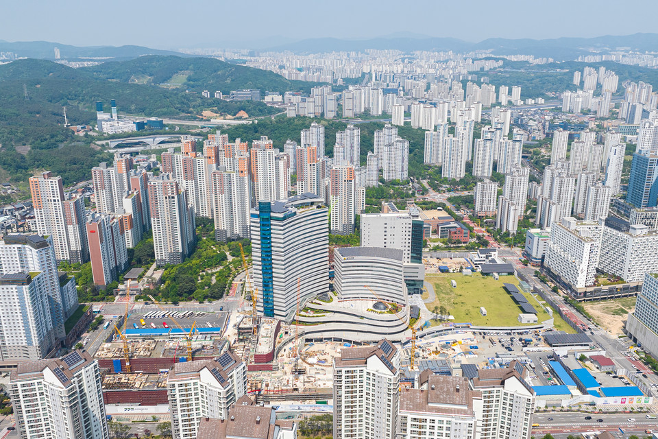 경기도 수원 광교신도시 경기융합타운 전경 [사진=경기도]