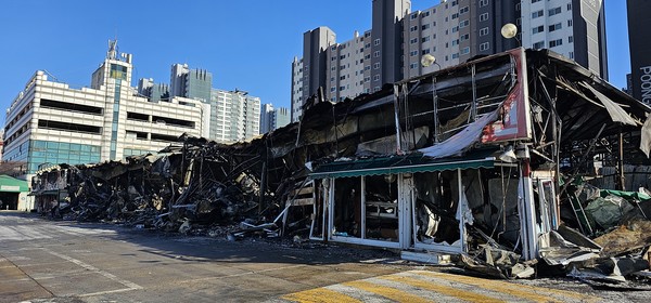 월곶동 화재현장