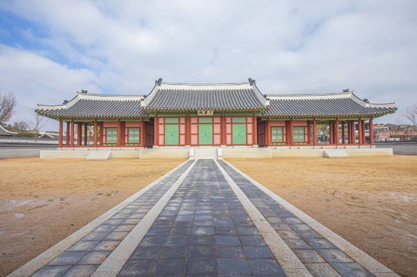 복원된 우화관의 모습 [사진=수원시]