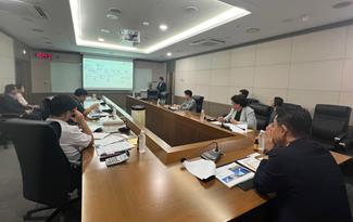 사진설명) 평택항 수소모빌리티 스타트업센터 입주기업 선정평가회 모습
