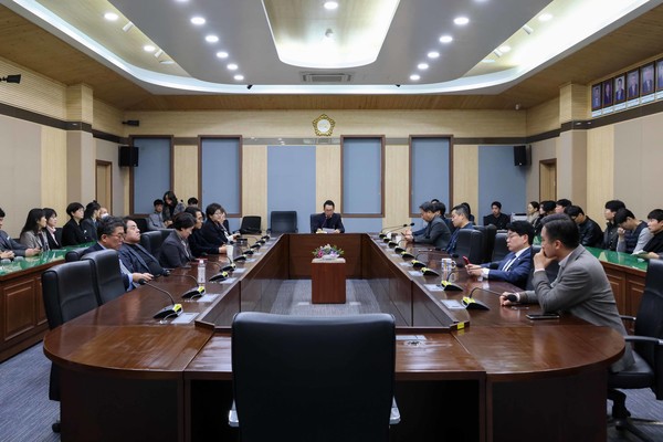사진2) 2025년 평택시의회 시무식 모습