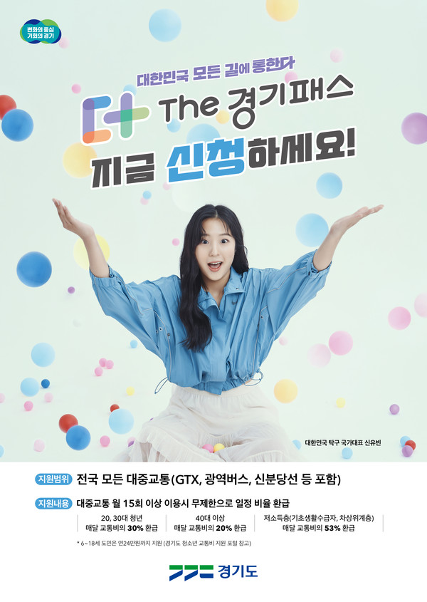 The 경기패스 포스터 [사진=경기도]