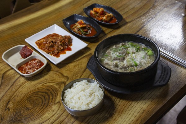 용인중앙시장 순대국