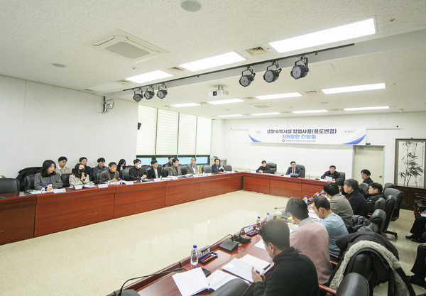 15일 화성특례시의회 도시건설위원회 간담회 현장 [사진=화성시의회]