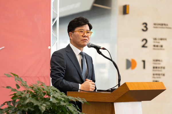 김상회 경기아트센터 사장이 새로 취임했다 [사진=경기아트센터]