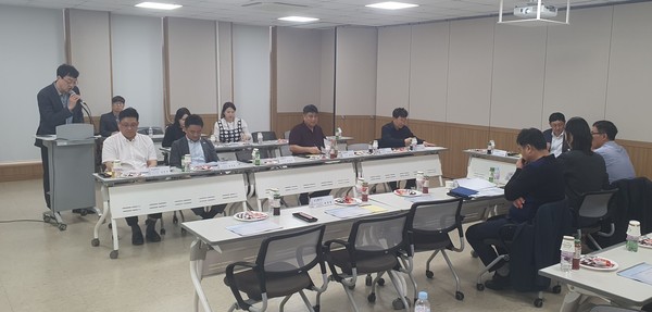 13일 모두누림센터에서 열린 2024년 화성시 교통혼잡지구 조사 및 기본설계 용역 중간보고회