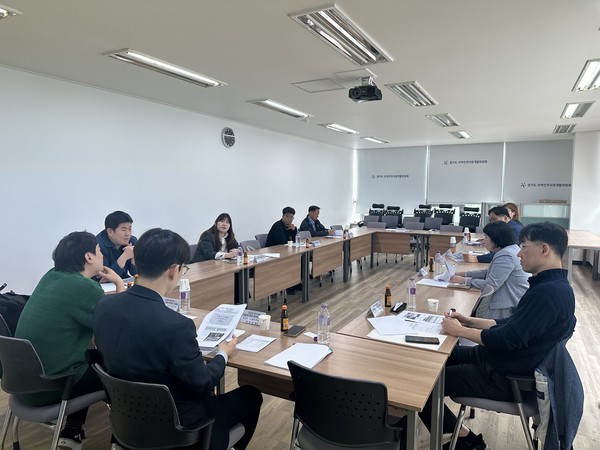 19일 2025년 제1차 경기지역 산업안전 예방 네트워크 간담회 현장