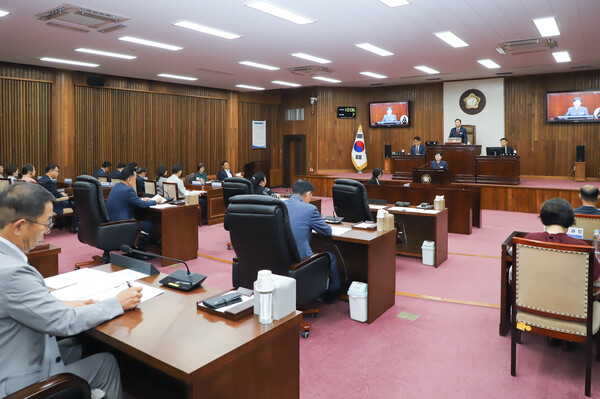 여주시의회 제75회 임시회 전경 [사진=여주시의회]